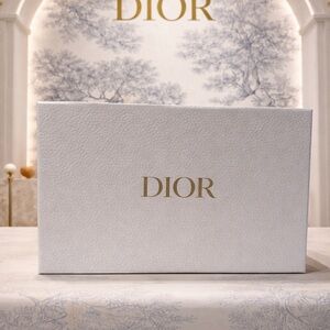 Dior White and Gold Luxury Box